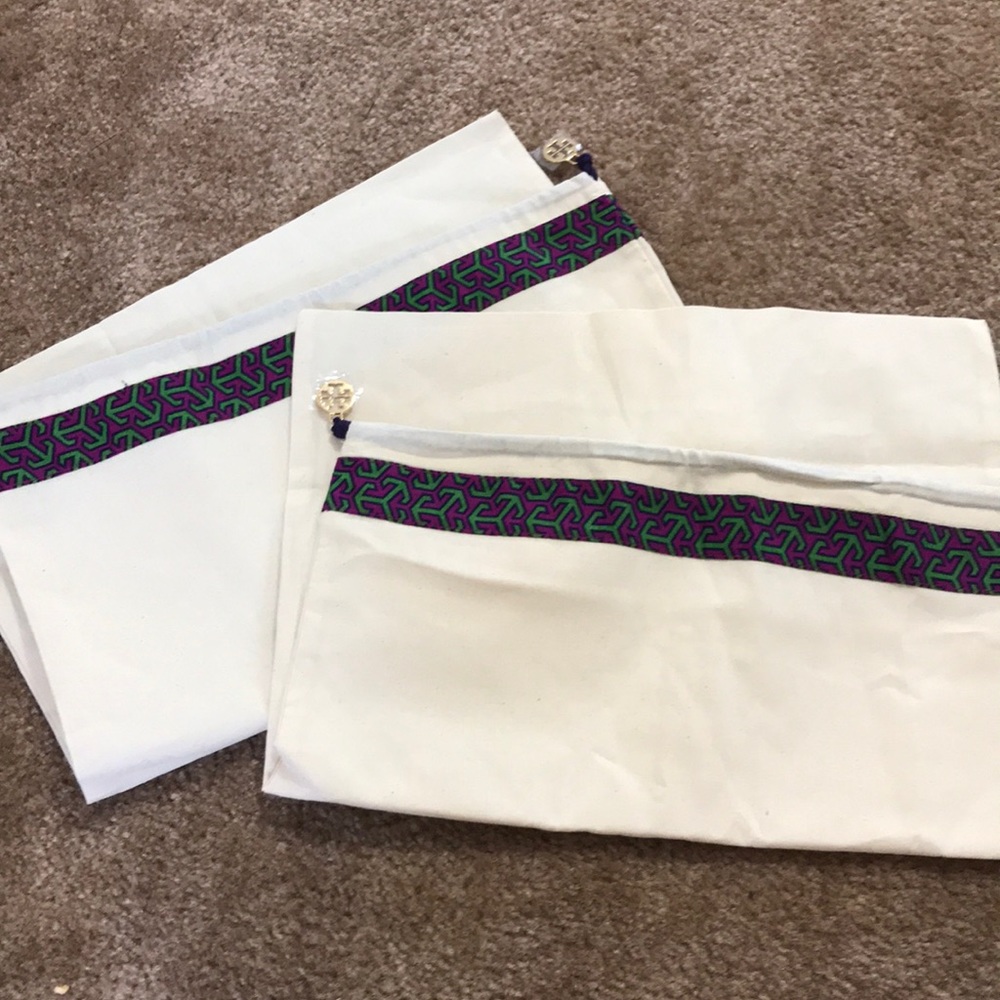 2 Tory Burch medium dust bags.